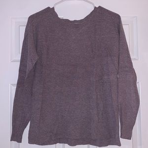 American Eagle Purple Crewneck Sweater